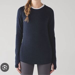 Lululemon Sit In Lotus Merino Wool Sweater